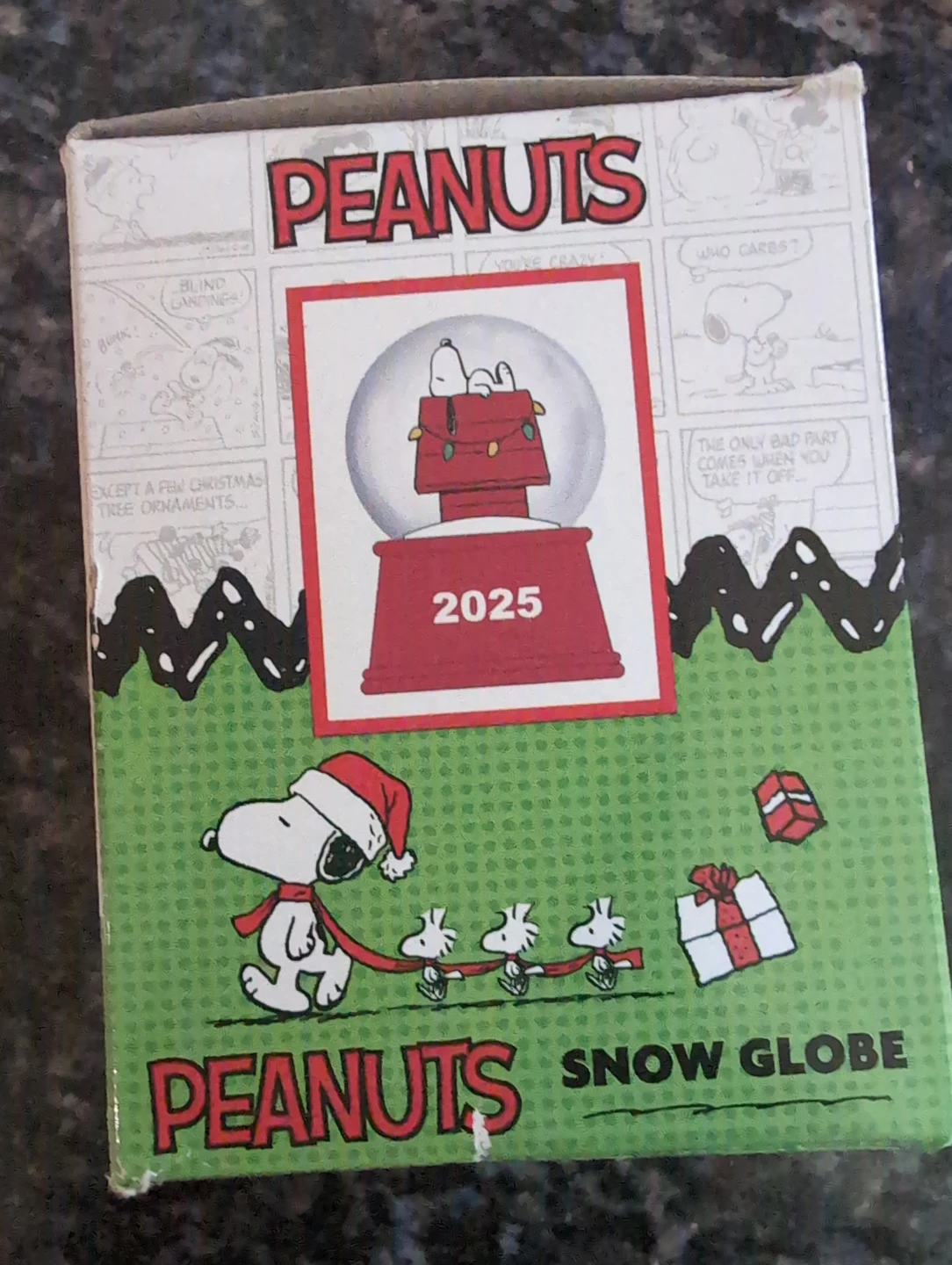 Peanuts Snoopy Snow Globe 2025