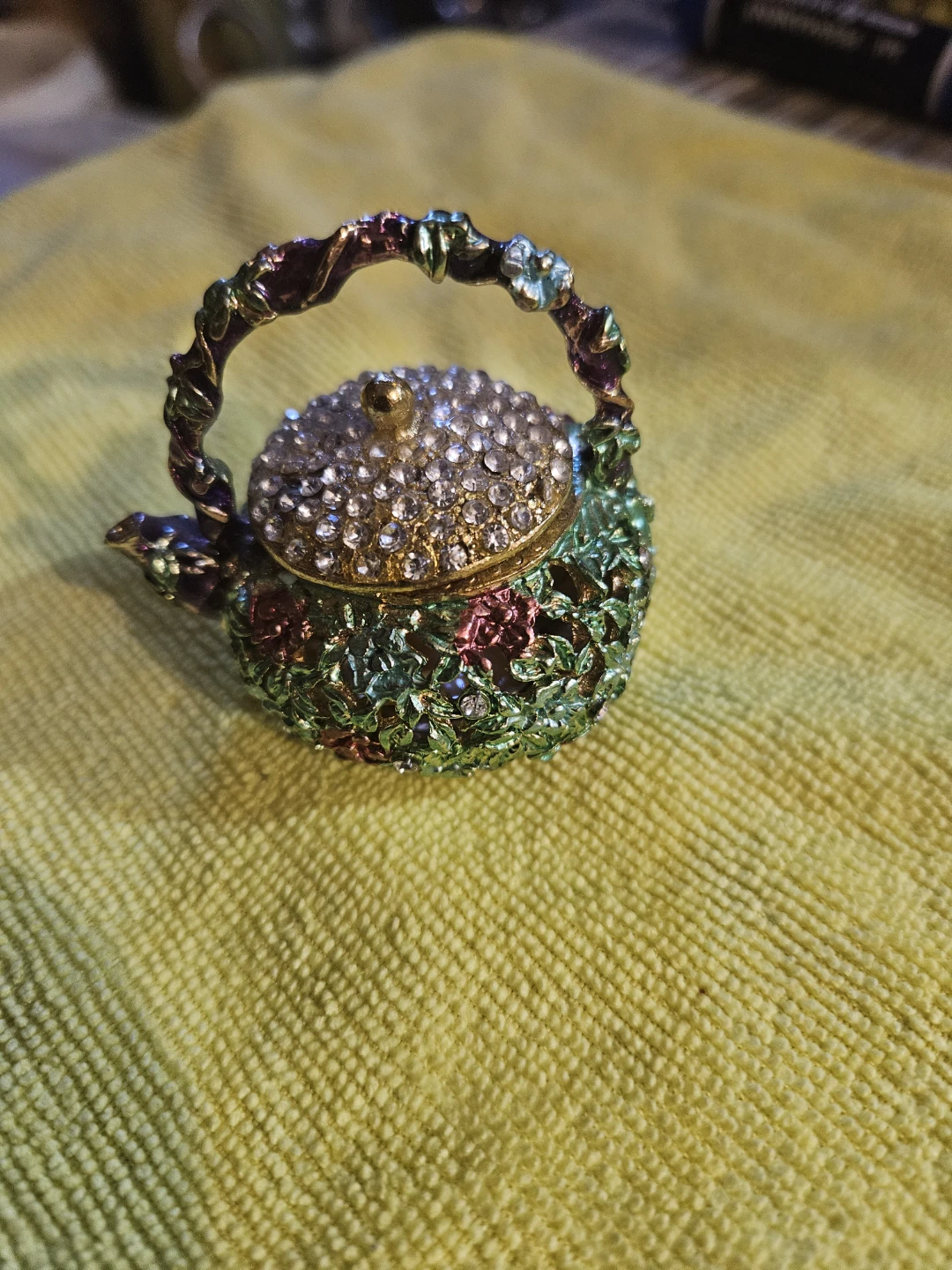 Decorative Teapot Trinket Box - photo 3