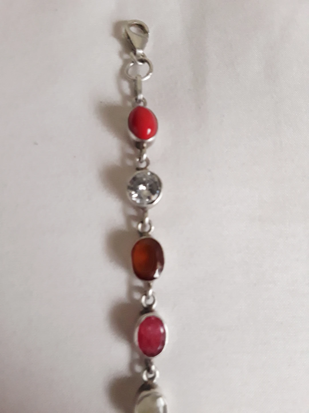 Multi-Gemstone Sterling Silver Bracelet - photo 4