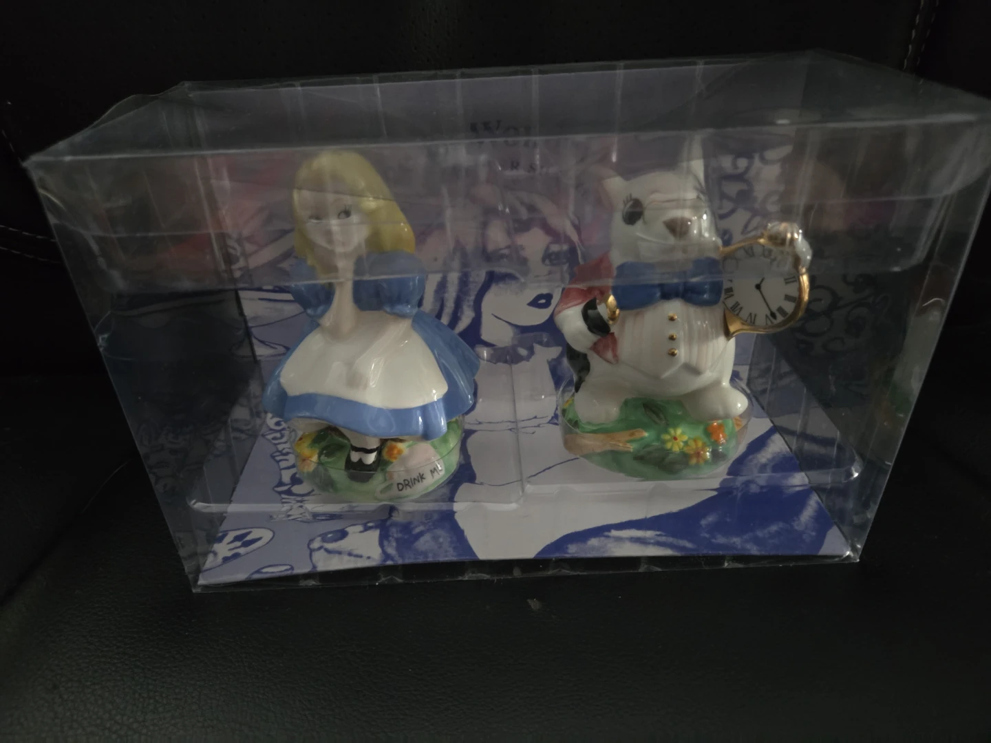 Alice in Wonderland Salt and Pepper Shakers
