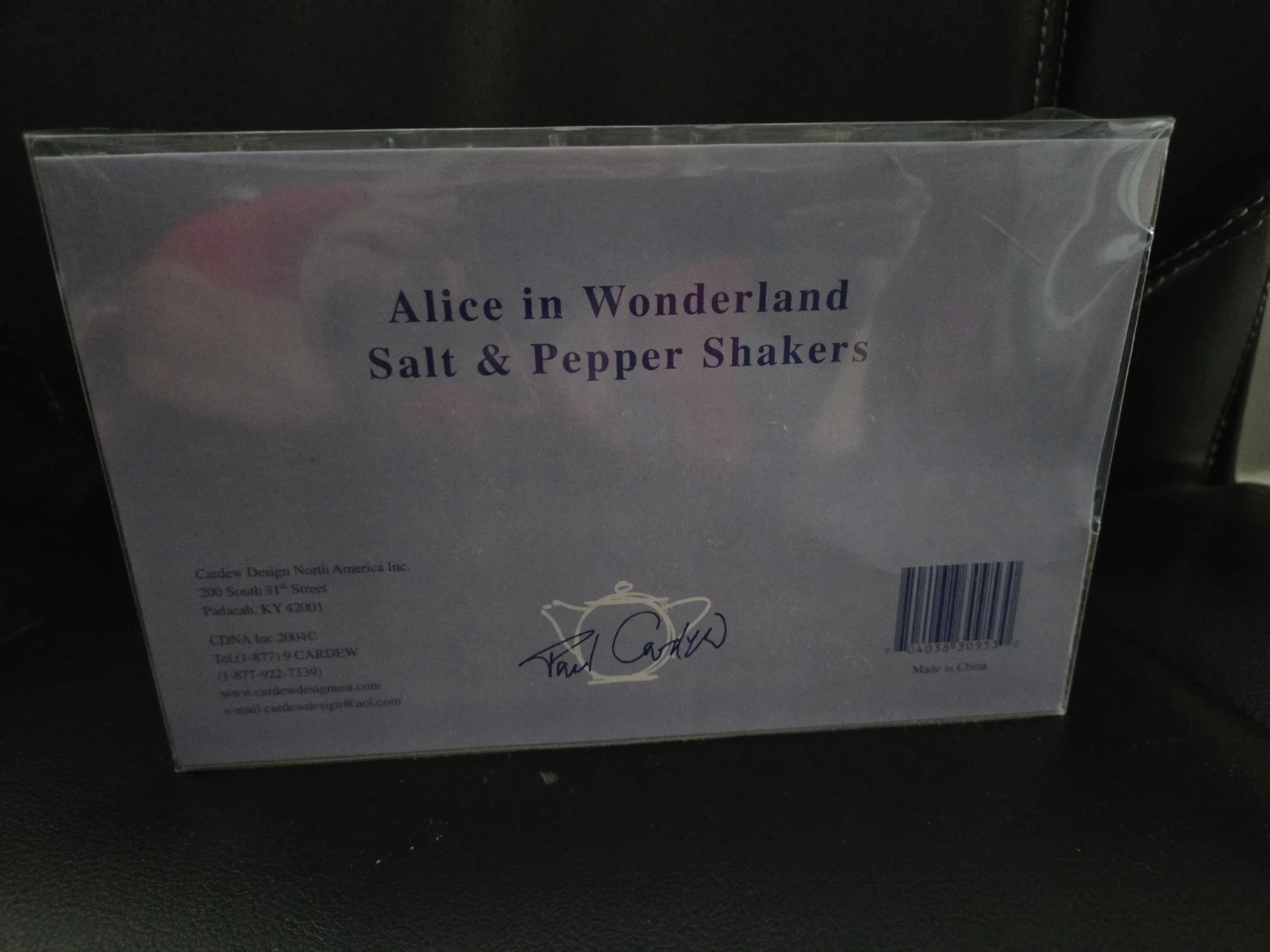 Alice in Wonderland Salt and Pepper Shakers - photo 4