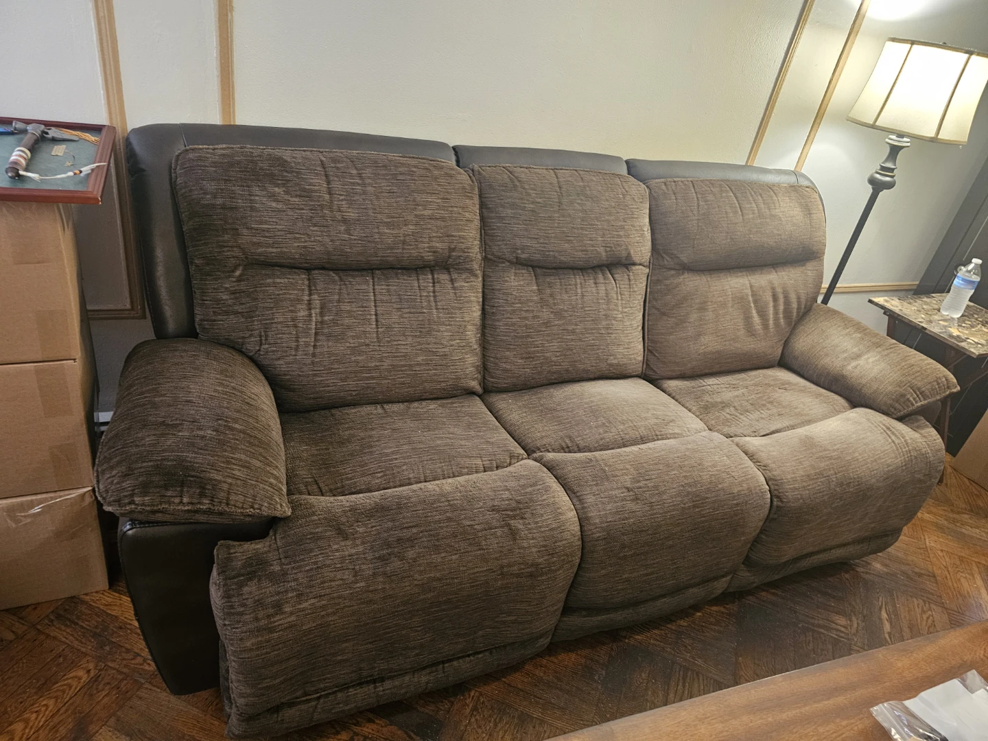 Sofa/ love seat recliner set - photo 2