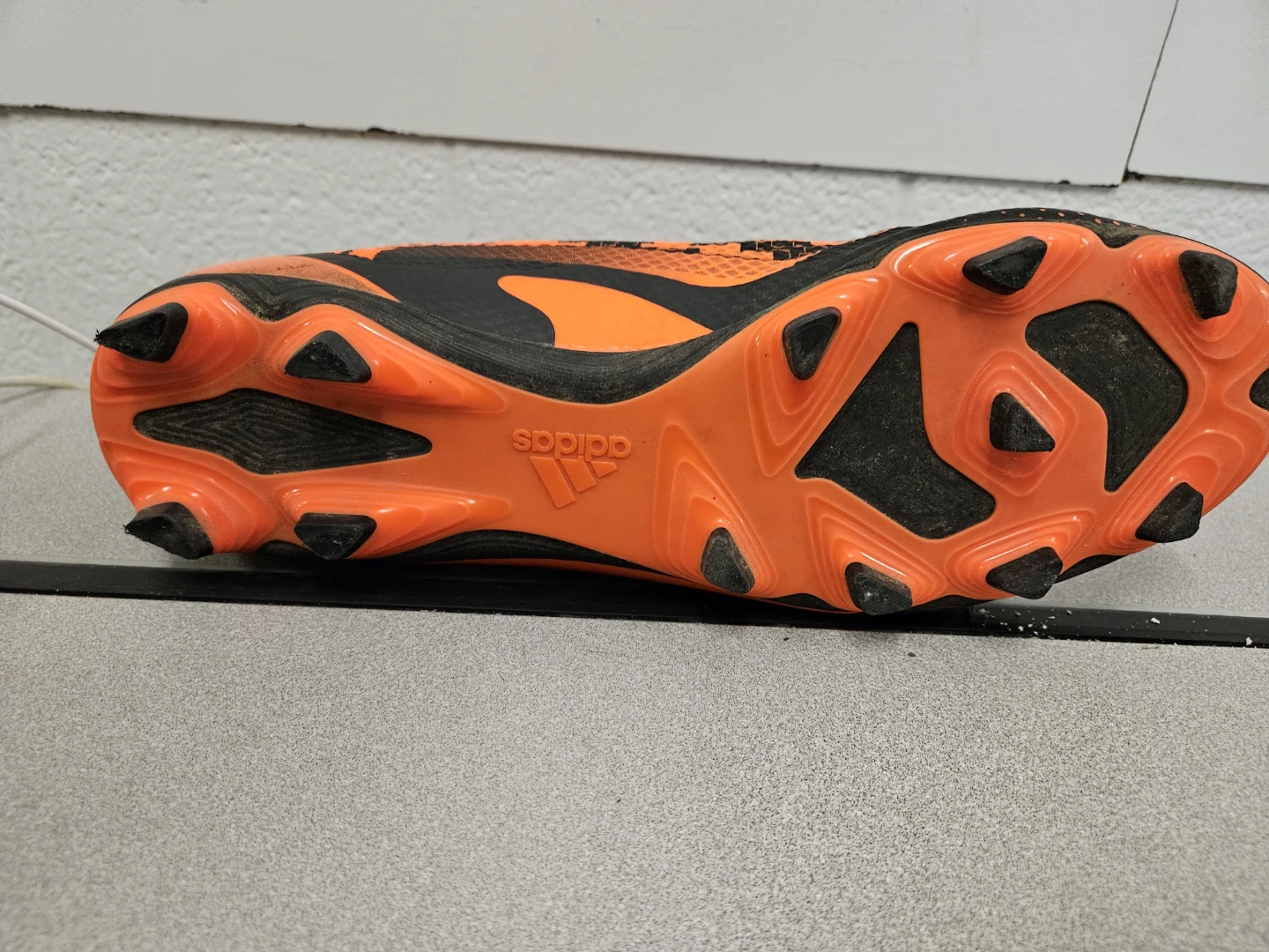 Adidas Soccer Cleats Orange/Black - photo 2