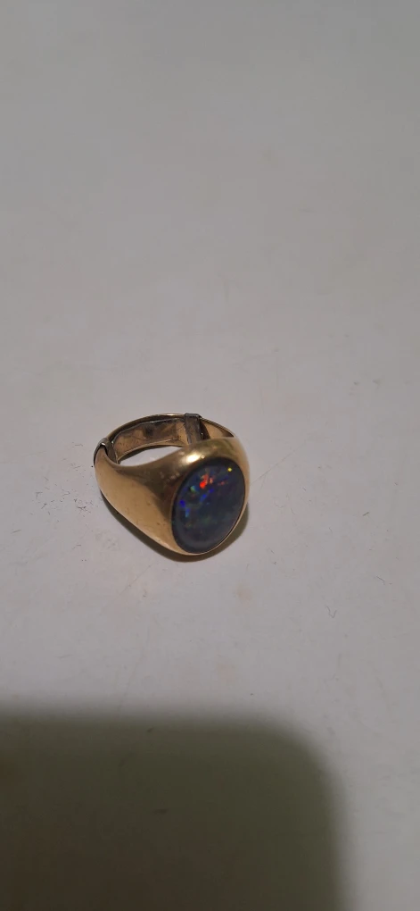 Gold Opal Ring - photo 2