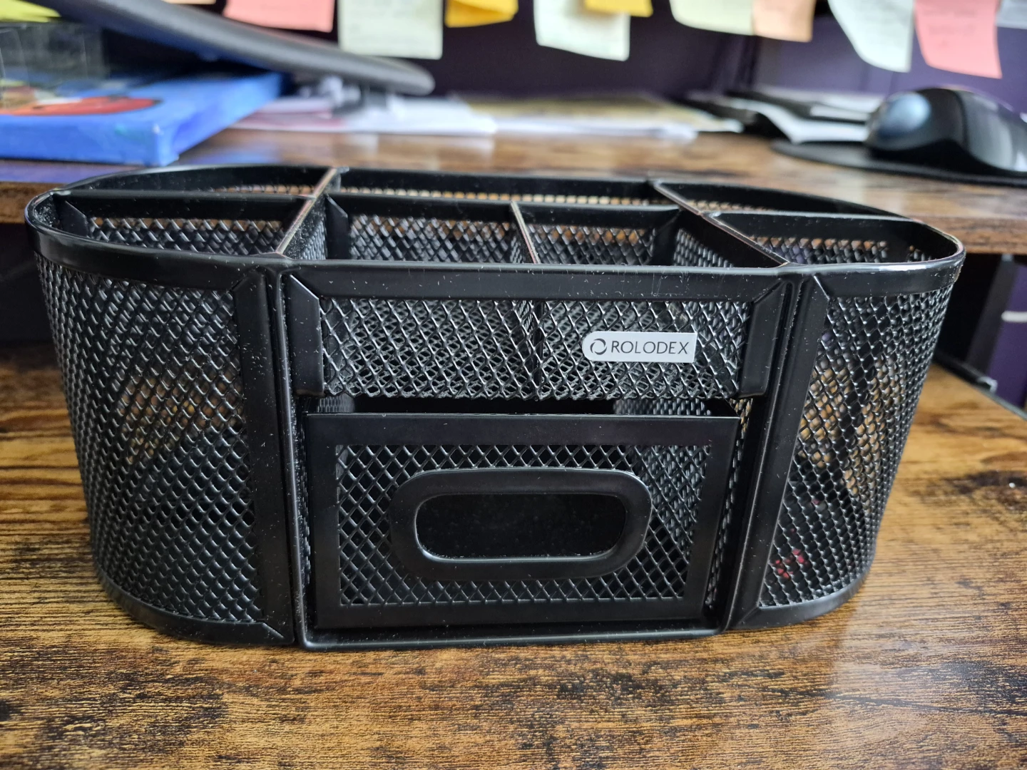 Rolodex brand mesh desk organizer