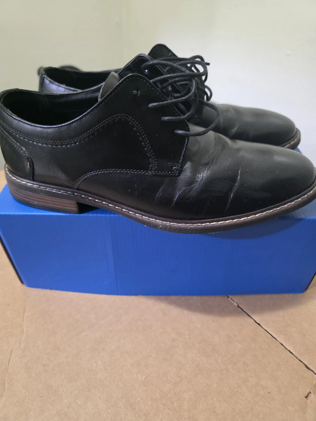 Nunn Bush Royce Cap Toe Oxford Shoes - Black, Size 10.5 - photo 3