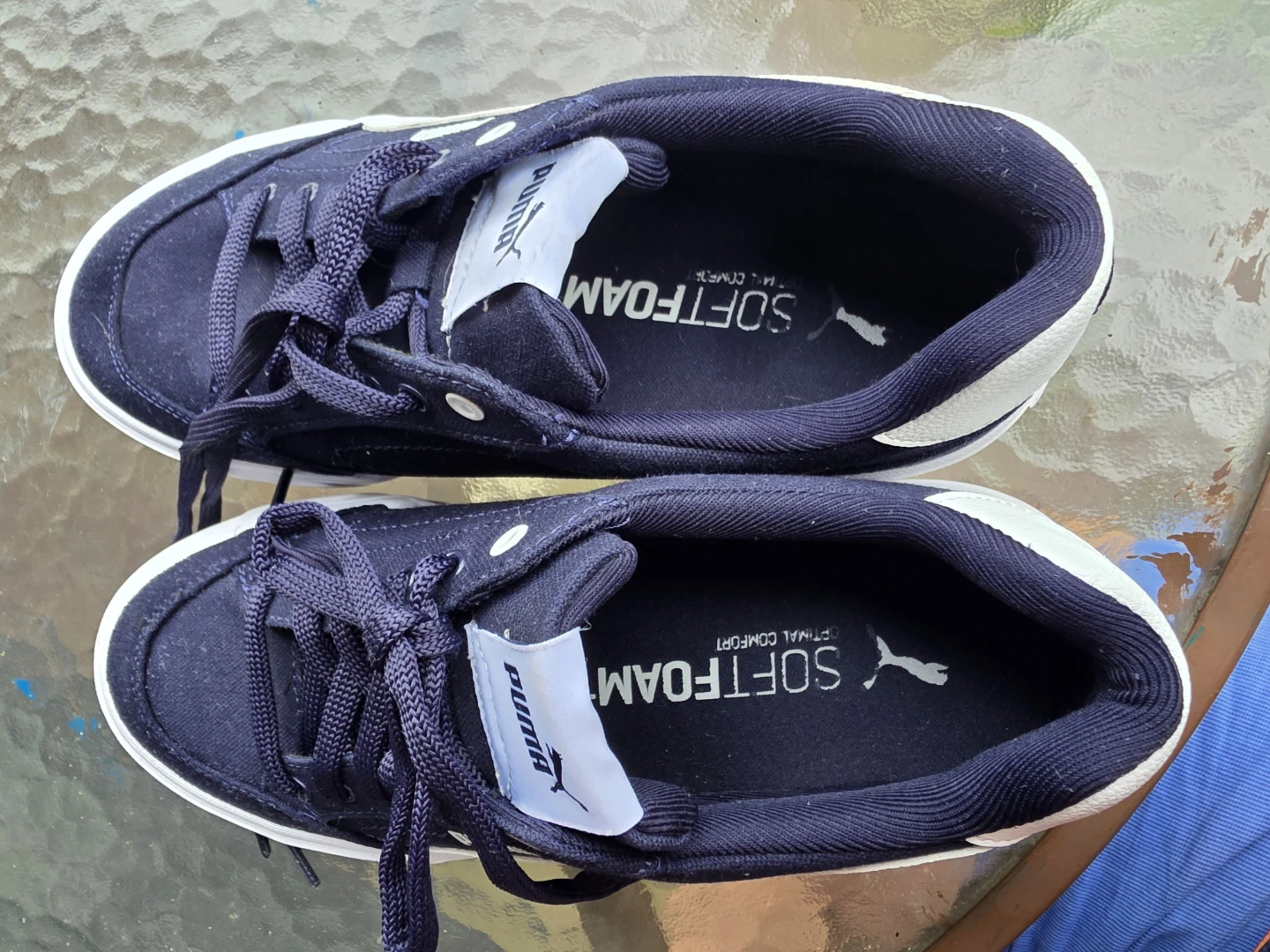 Puma Navy Blue Sneakers - photo 3
