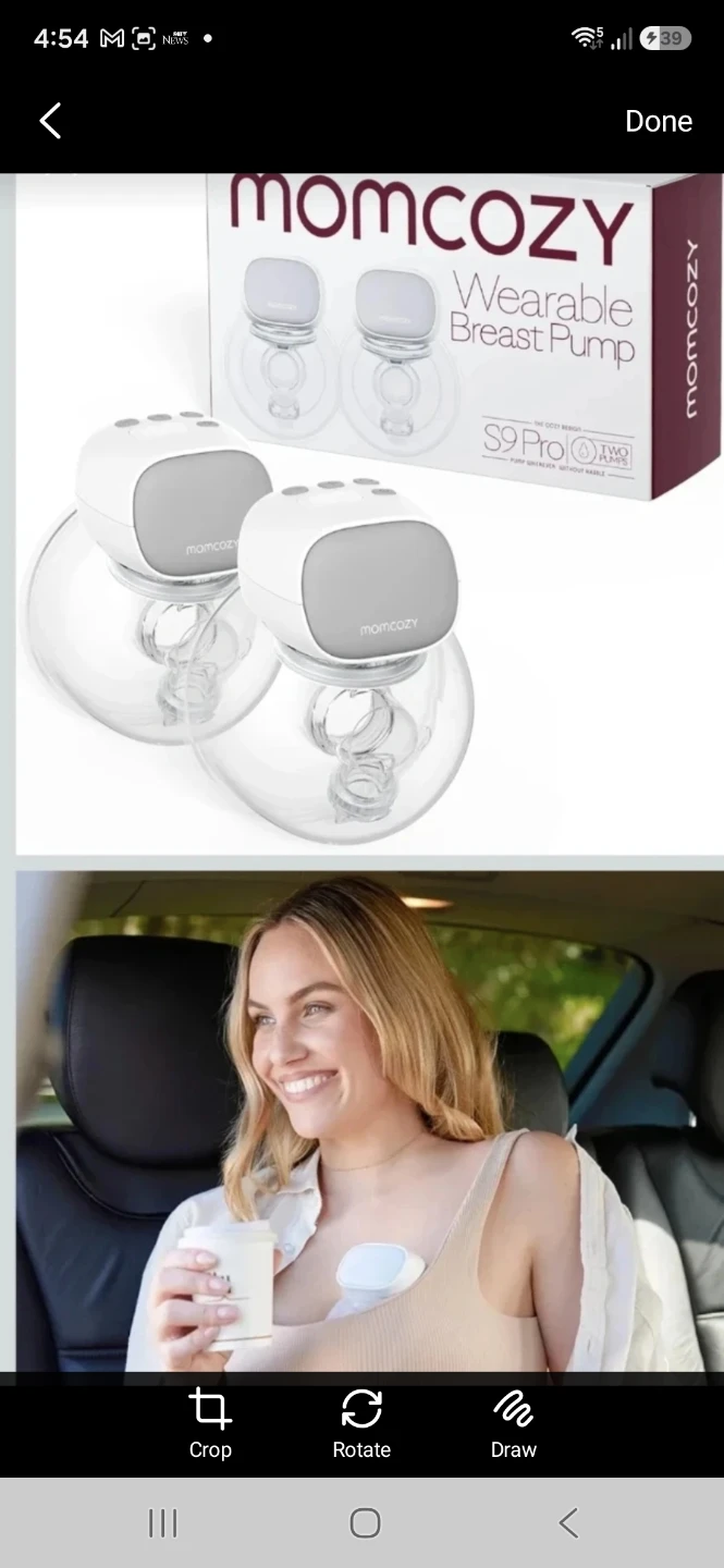 New Momcozy S9 Pro Updated Hands Free Breast Pump