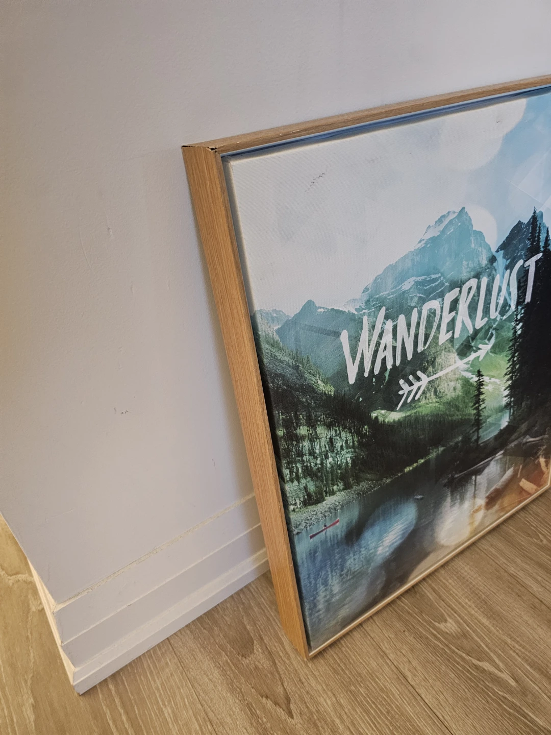 Framed 'Wanderlust' Canvas Wall Art - photo 3