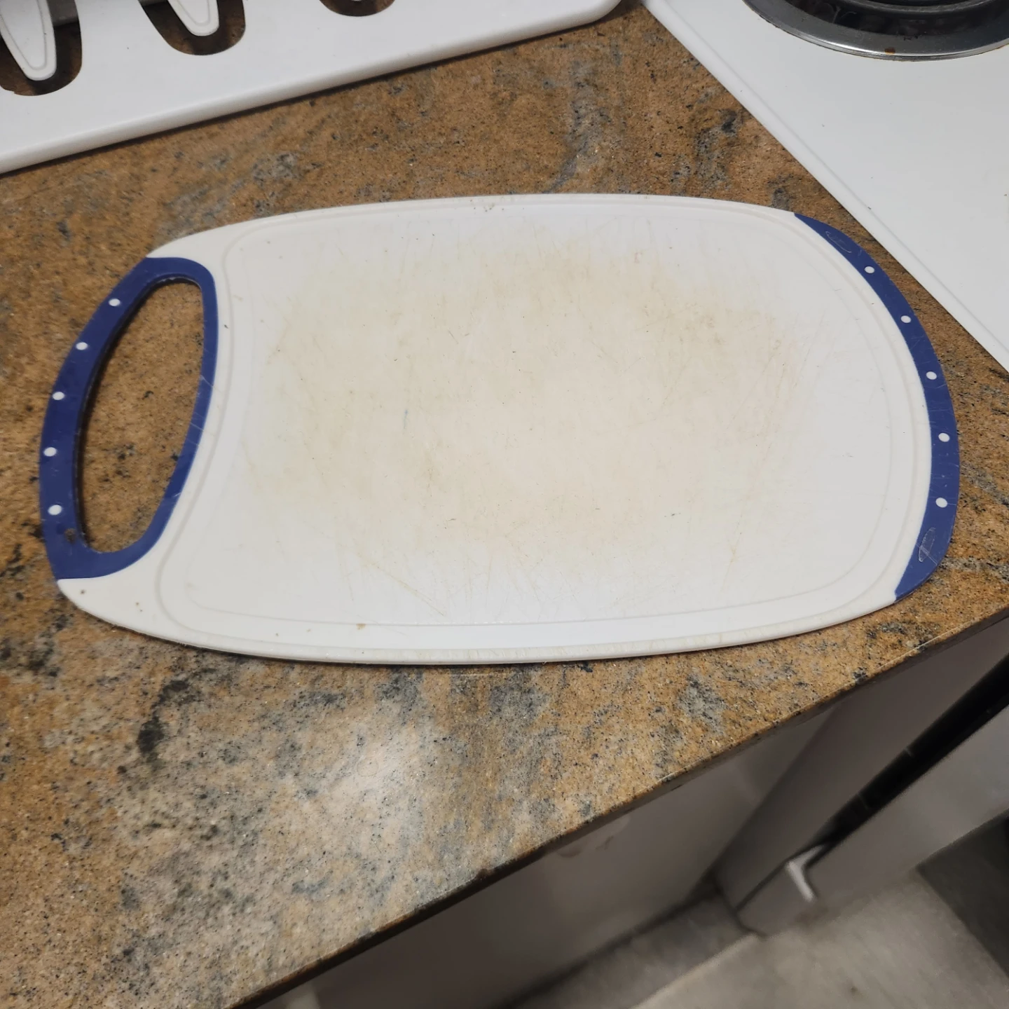 White and Blue Cutting Board - photo 2
