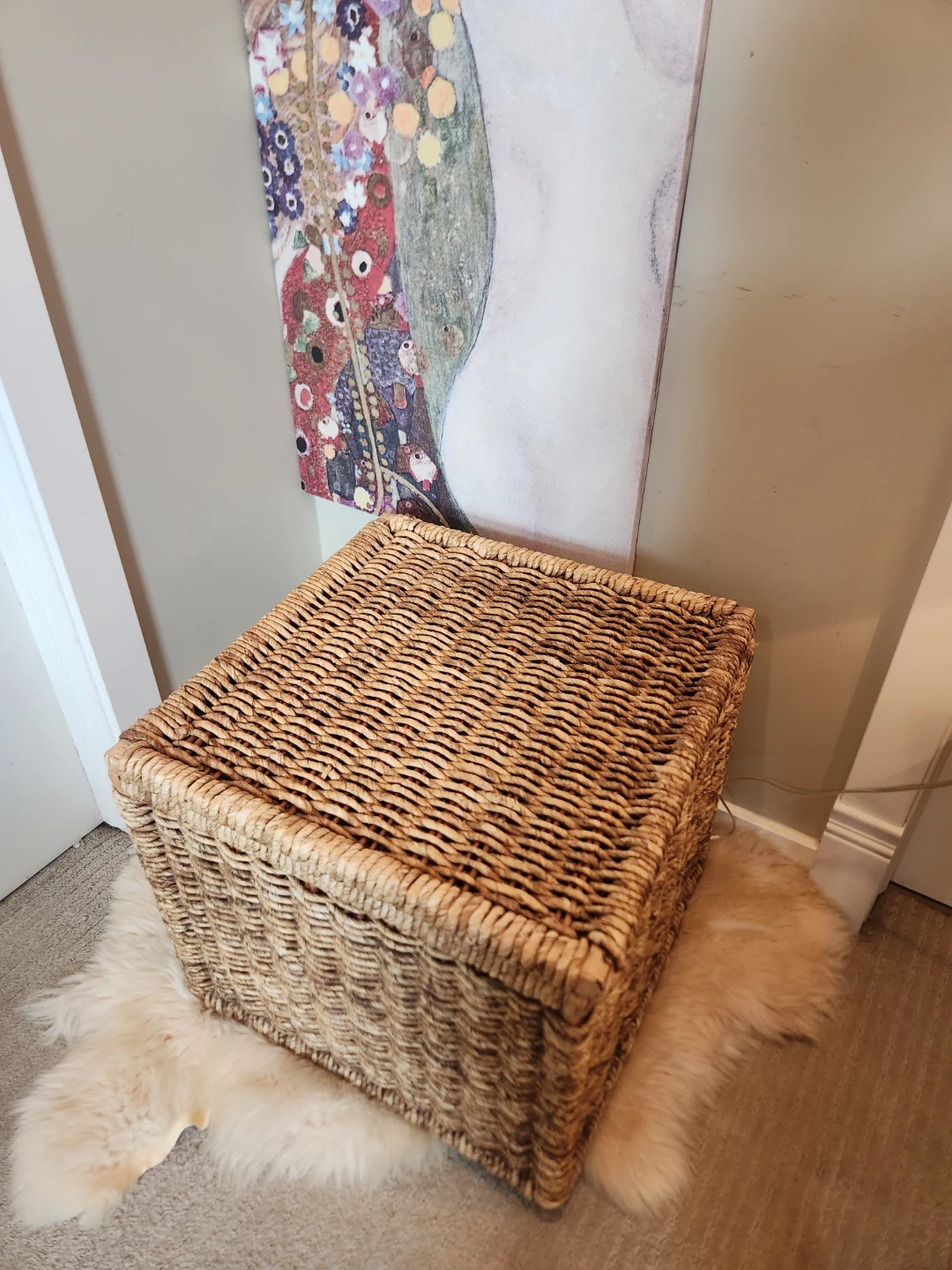 Woven Storage Basket with Lid - photo 4