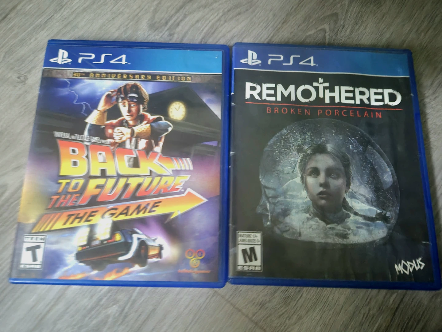 PS4 Games: Back to the Future & Remothered: Broken Porcelain