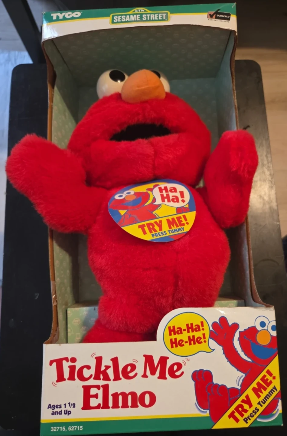 Sesame Street Tickle Me Elmo Plush Toy