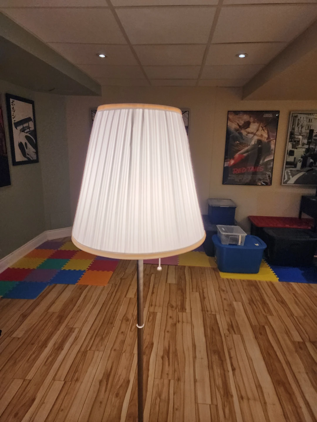 IKEA ÅRSTID Floor Lamp - Nickel Plated/White - photo 4