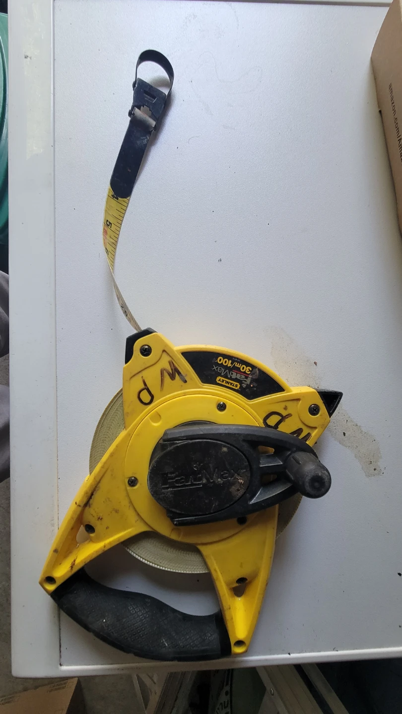 Stanley 30m/100ft Open Reel Measuring Tape