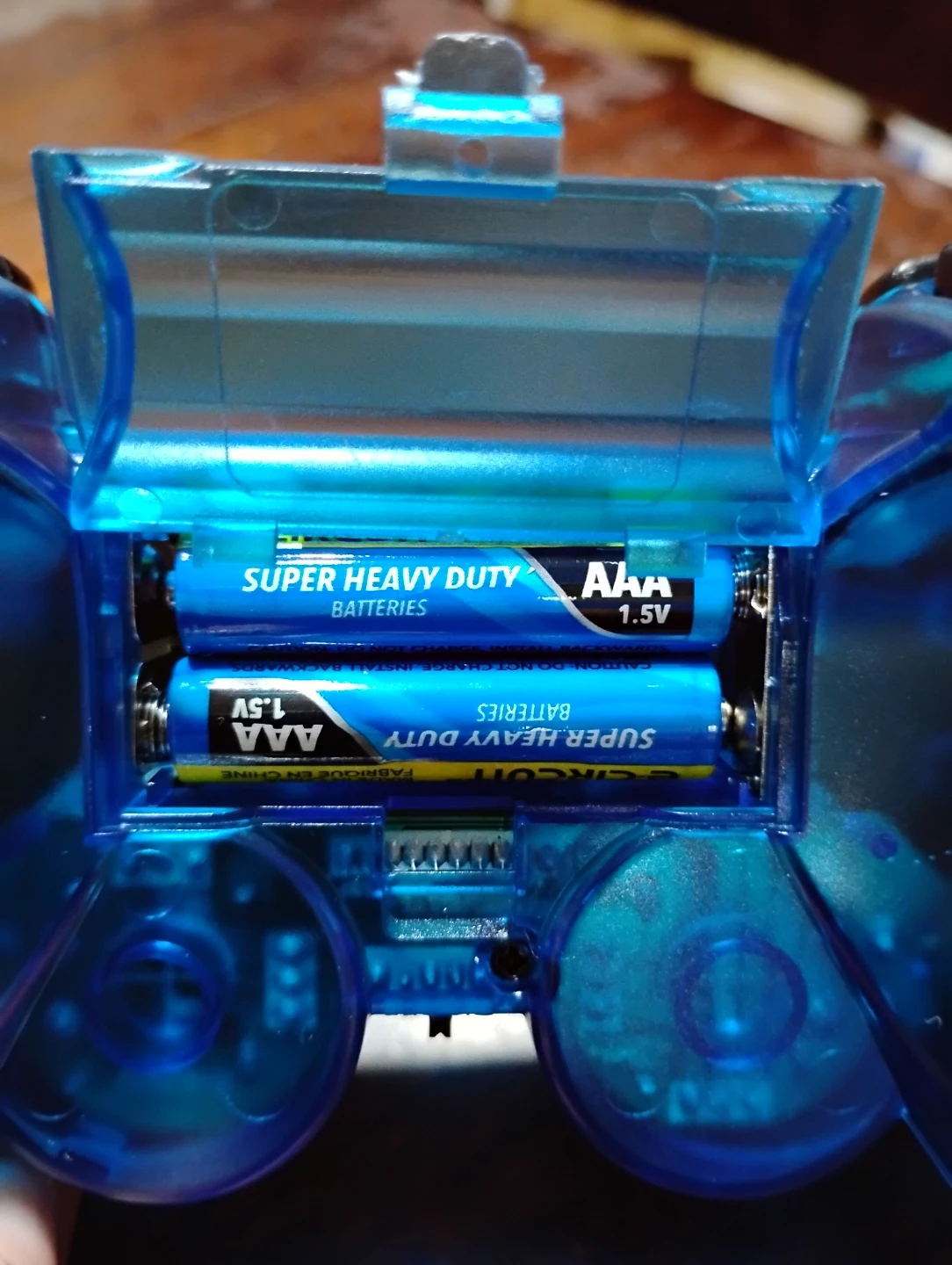Blue PS2 Wireless Controller with Dongle - photo 4
