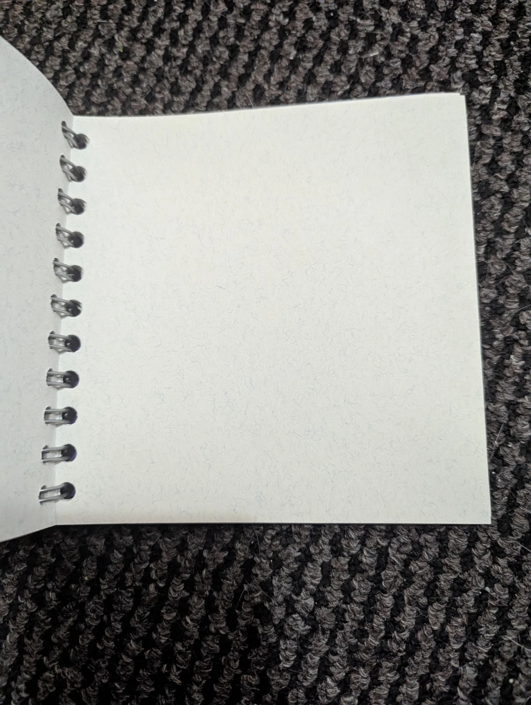 Spiral Bound Sketchbook with Flower Drawing - photo 2
