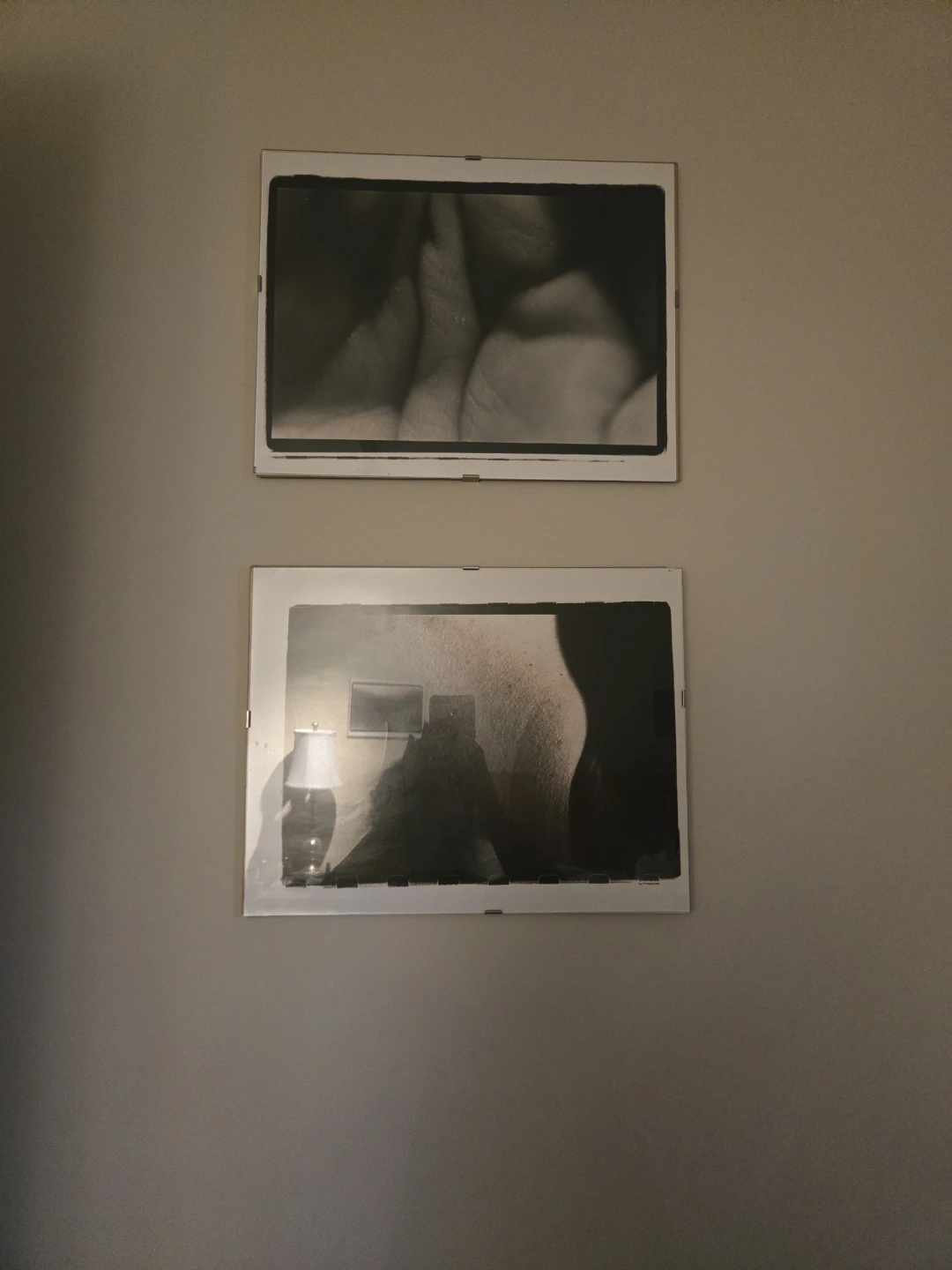11 x 14 Glass clip picture frames