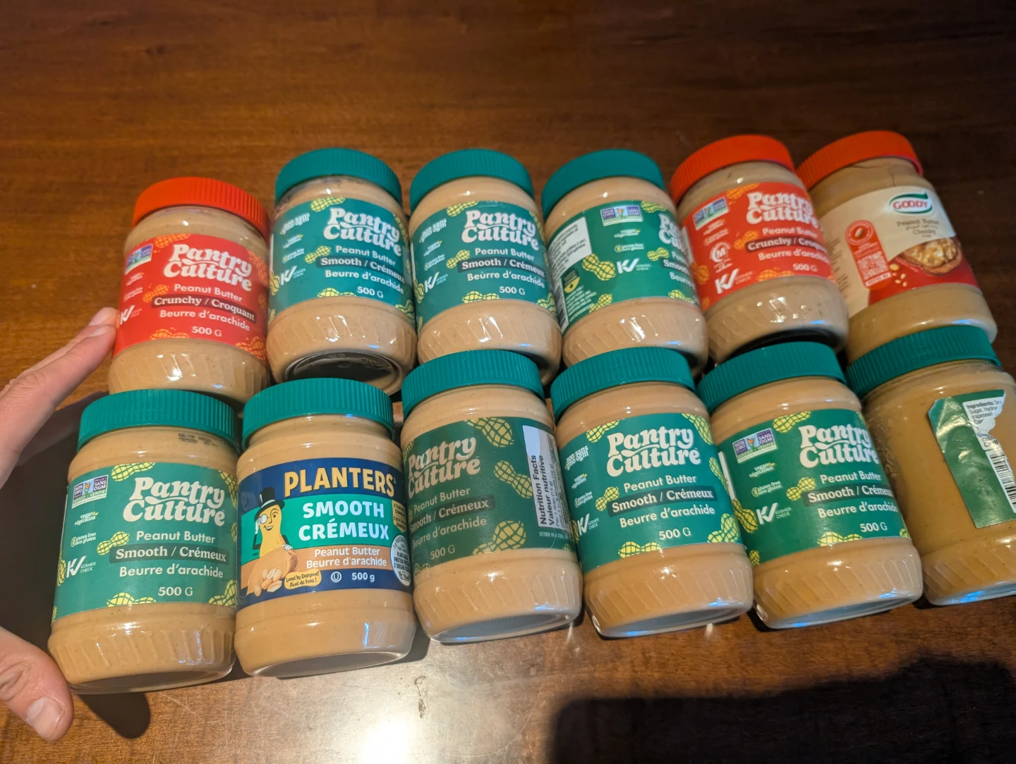 12x Pantry Culture & Planters Peanut Butter - 500g