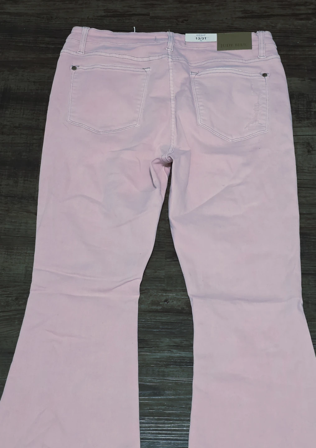 New Judy Blue Pink Flare Jeans - photo 3