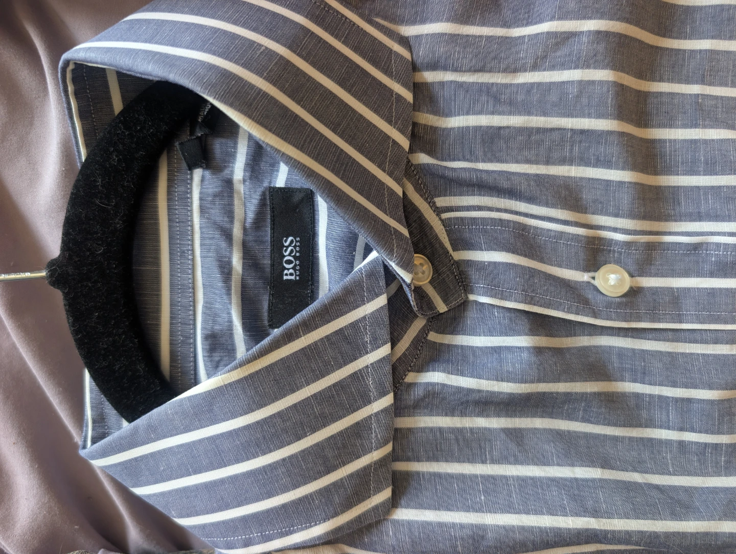 Hugo Boss Quentin Made in Italy Dress Shirt – Men's 42 / 16.5 - photo 2