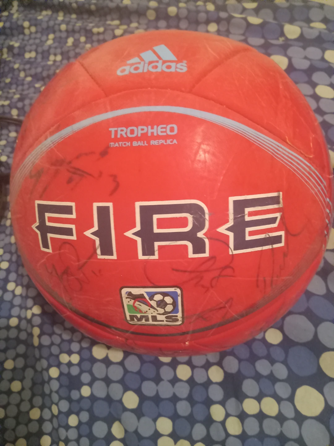 Adidas "Fire" MLS Match Ball Replica Soccer Ball - photo 3