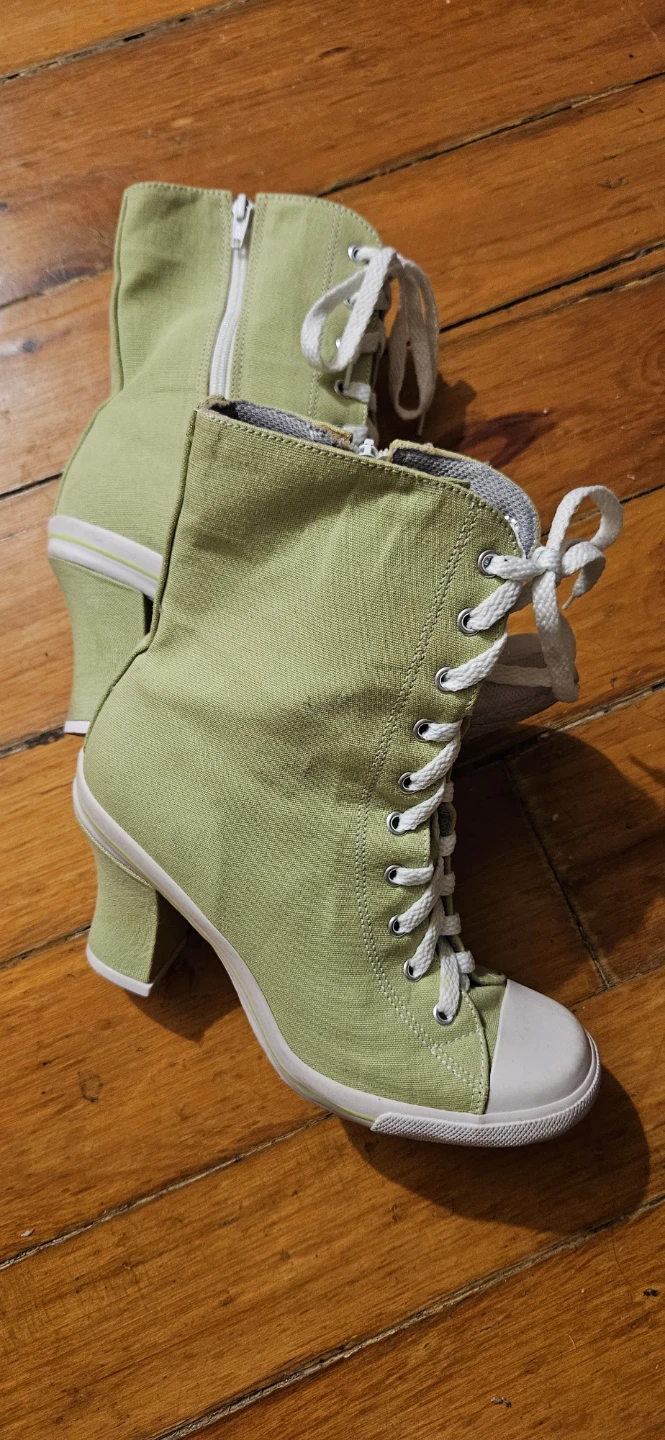 Canvas boots - photo 2