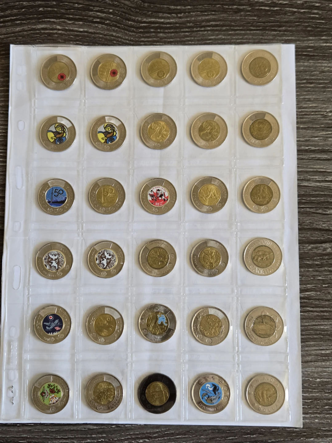 30 Canadian $2 Coins