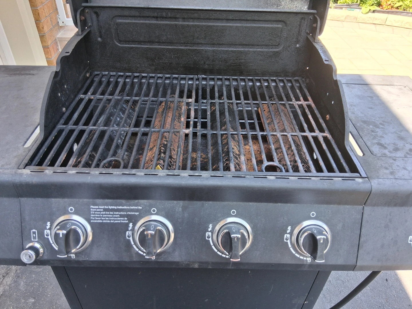Nexgrill 4-Burner Propane Gas Grill with Side Burner - photo 2