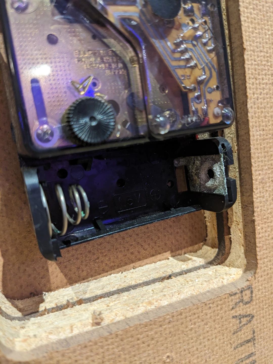 Vintage Bulova Wall Clock - Not Working - photo 3