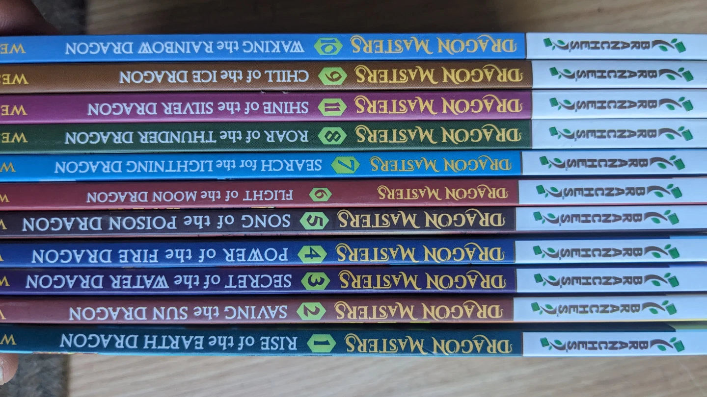 Dragon Masters Book Series by Tracey West