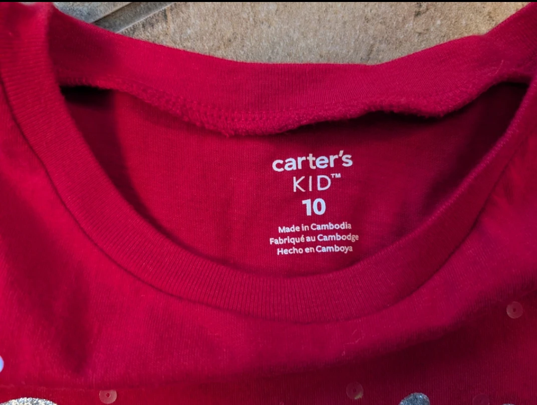 Carter's Kid Sparkle and Shine Long Sleeve Shirt Size 10 - photo 2