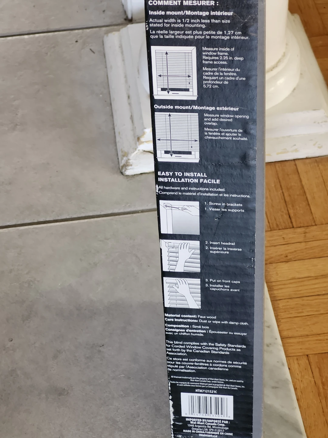2" Cordless faux wood blinds - photo 2