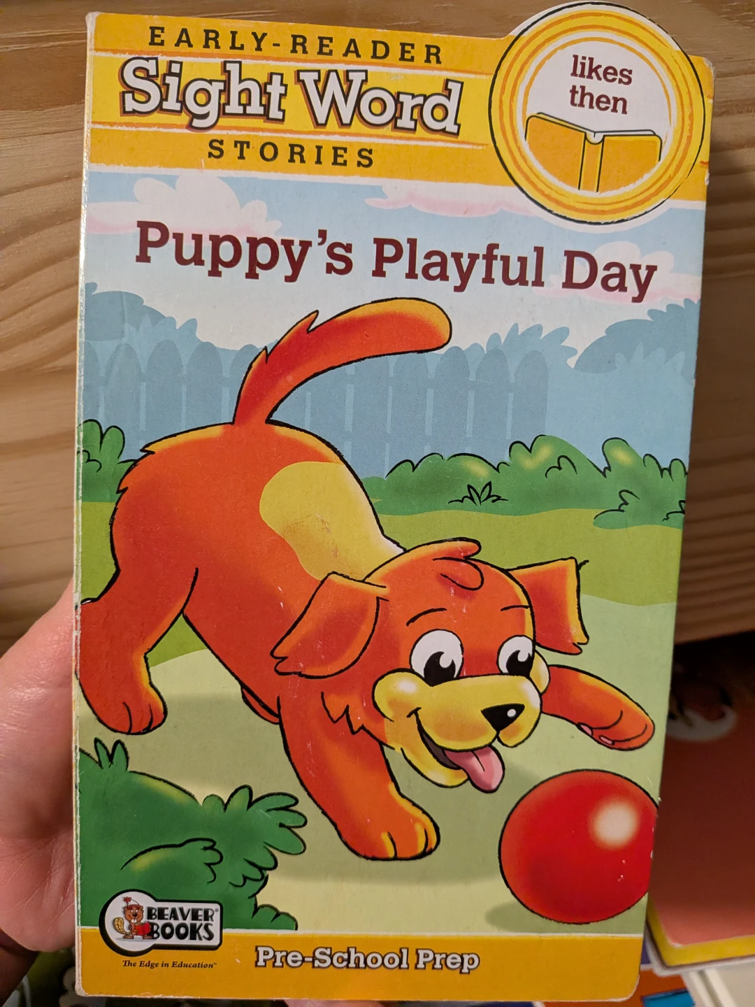 Puppy's Playful Day Early-Reader Sight Word Story Book