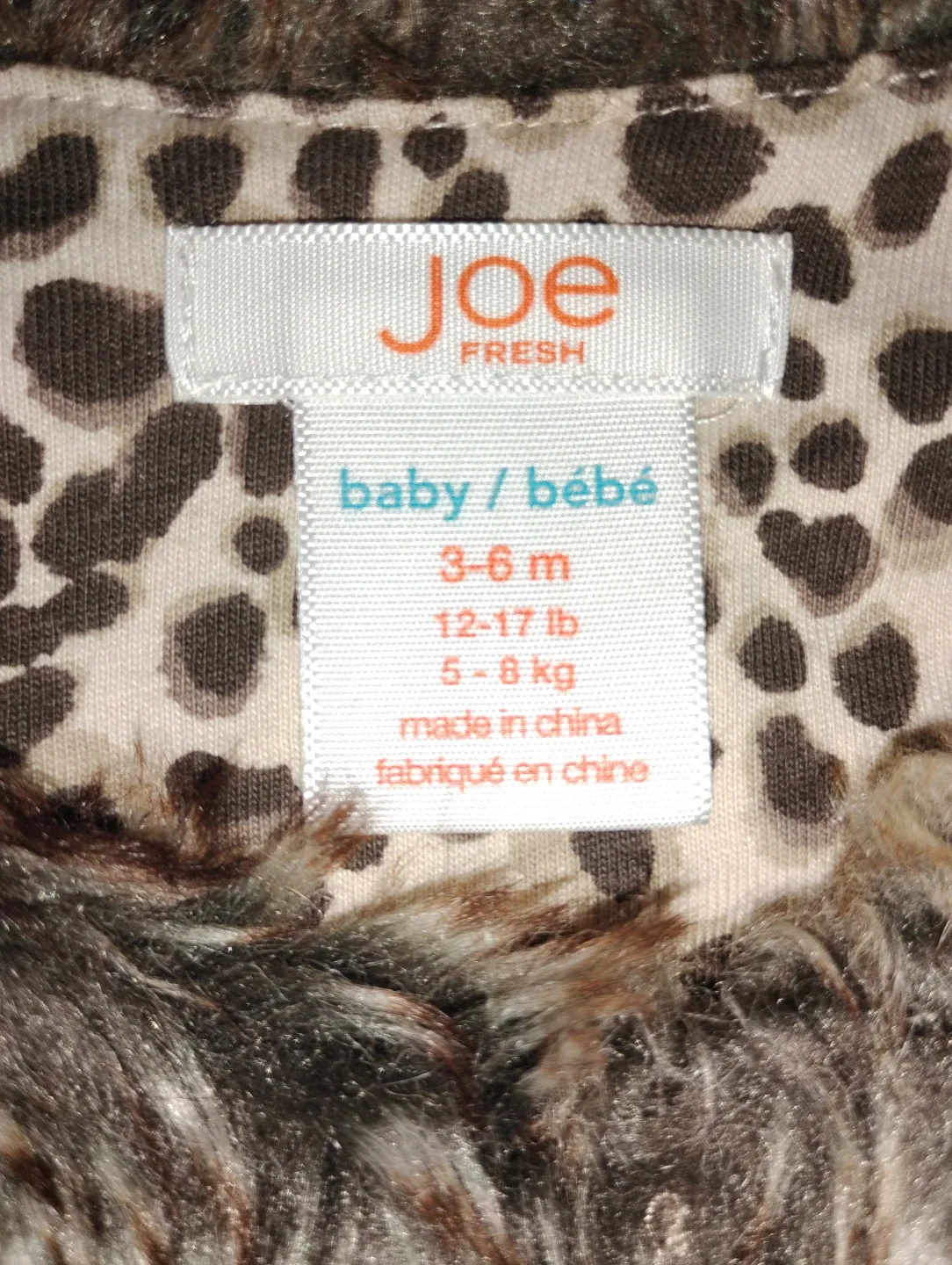 Joe Fresh Baby Girls Faux Fur Vest - photo 2