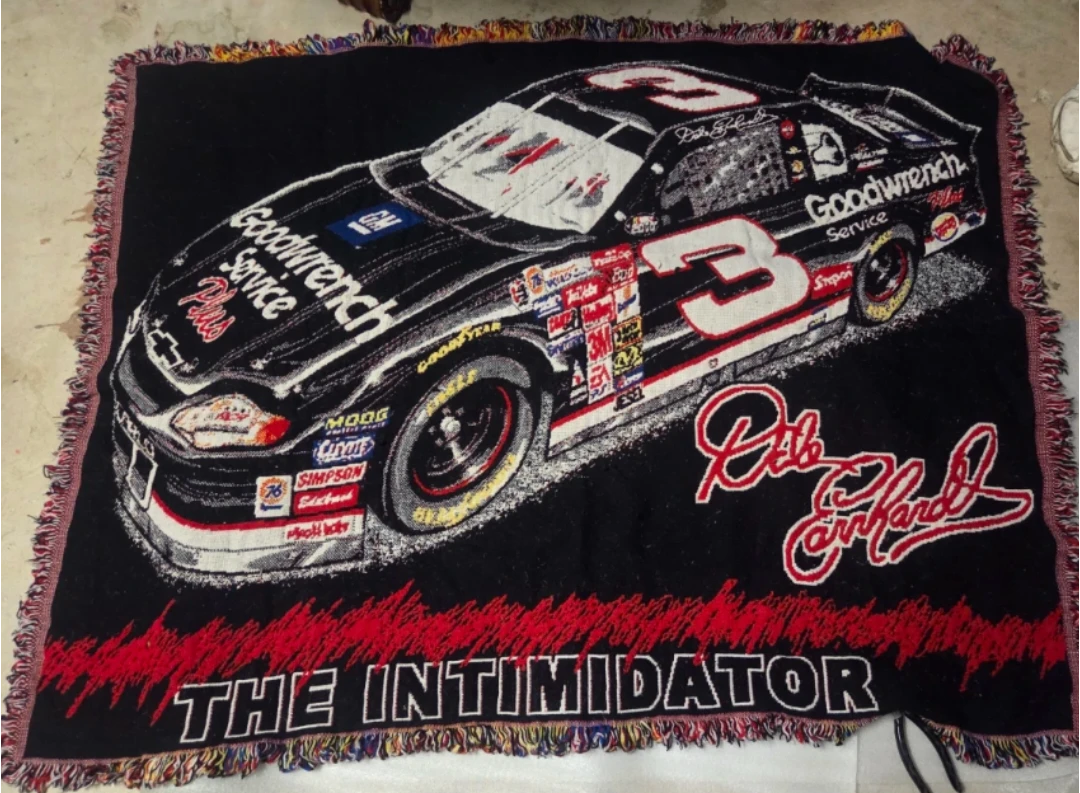 Dale Earnhardt The Intimidator #3 Racing Blanket