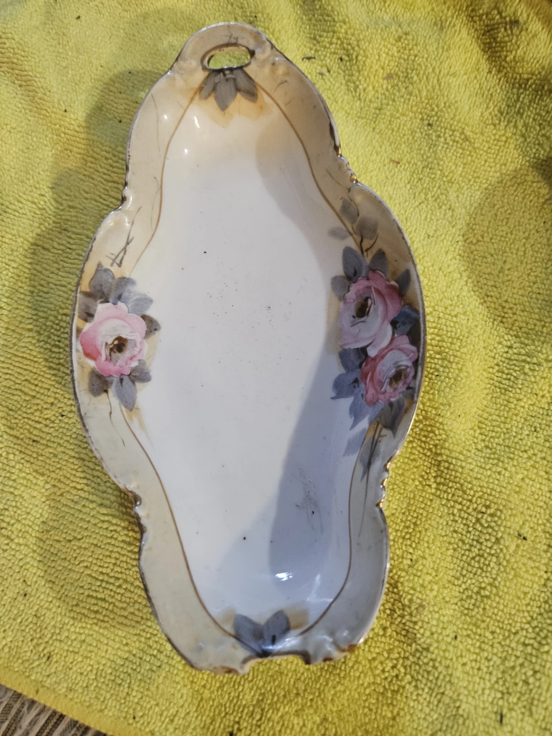 Antique Rose Decorative Tray - photo 2
