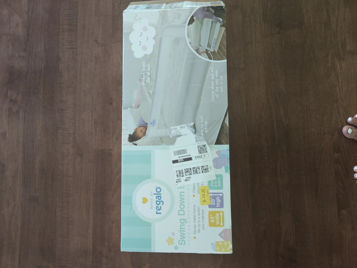 Regalo Swing Down Bed Rail - photo 4