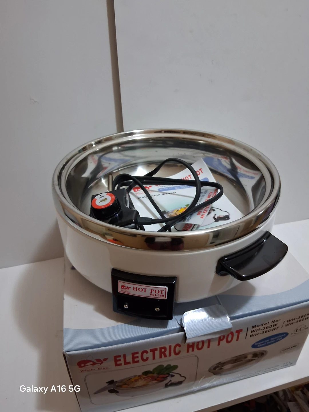 Whale Electric Electric Hot Pot WH-360 - photo 2