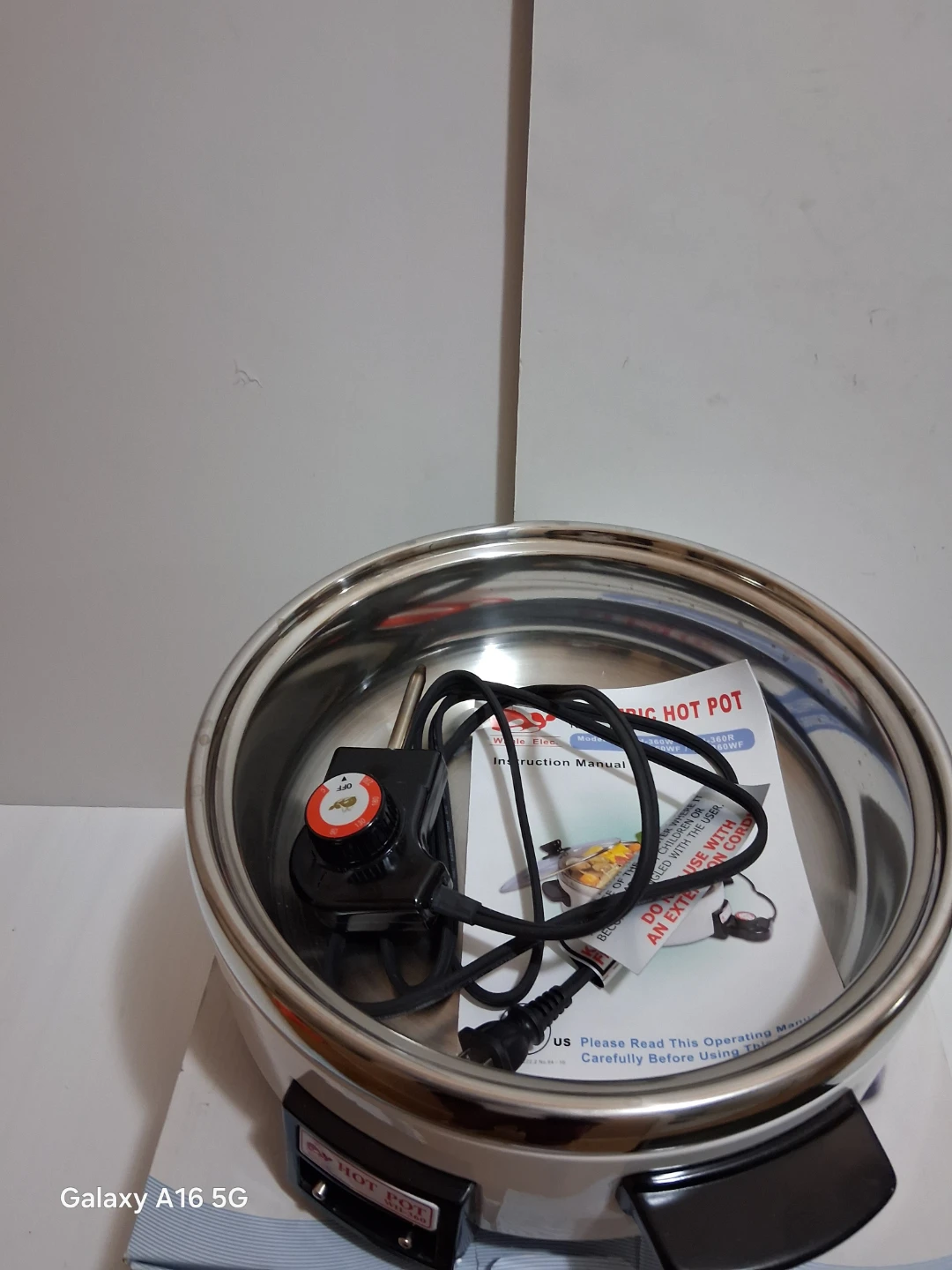 Whale Electric Electric Hot Pot WH-360 - photo 4