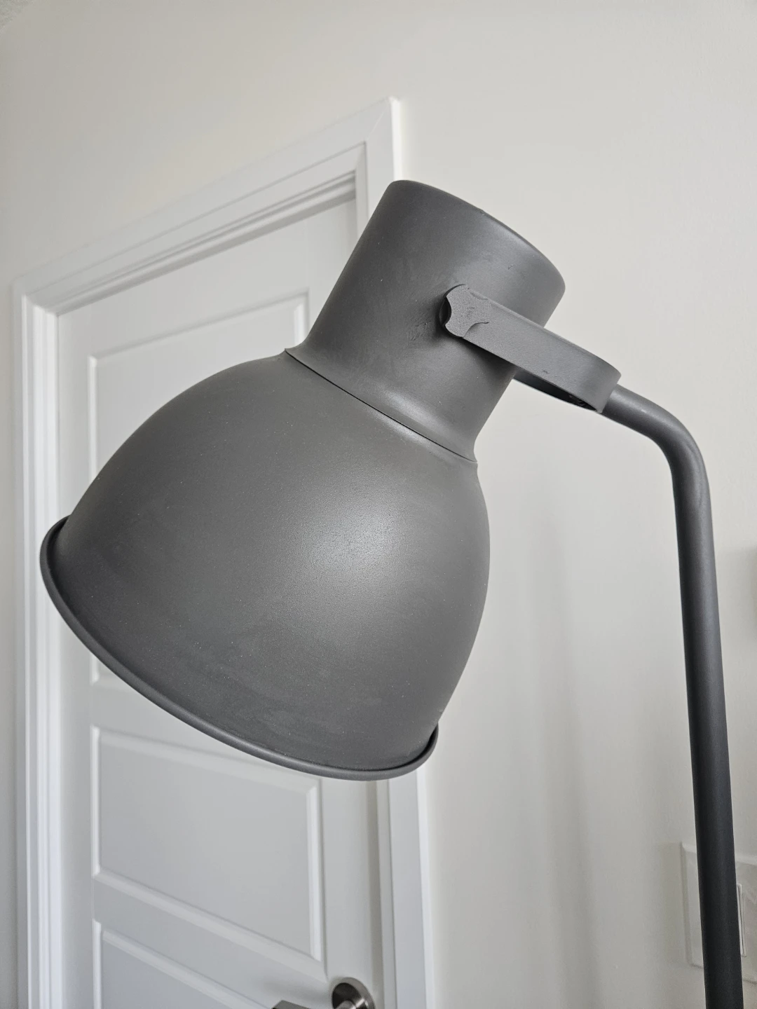 Ikea Dark Grey Floor Lamp