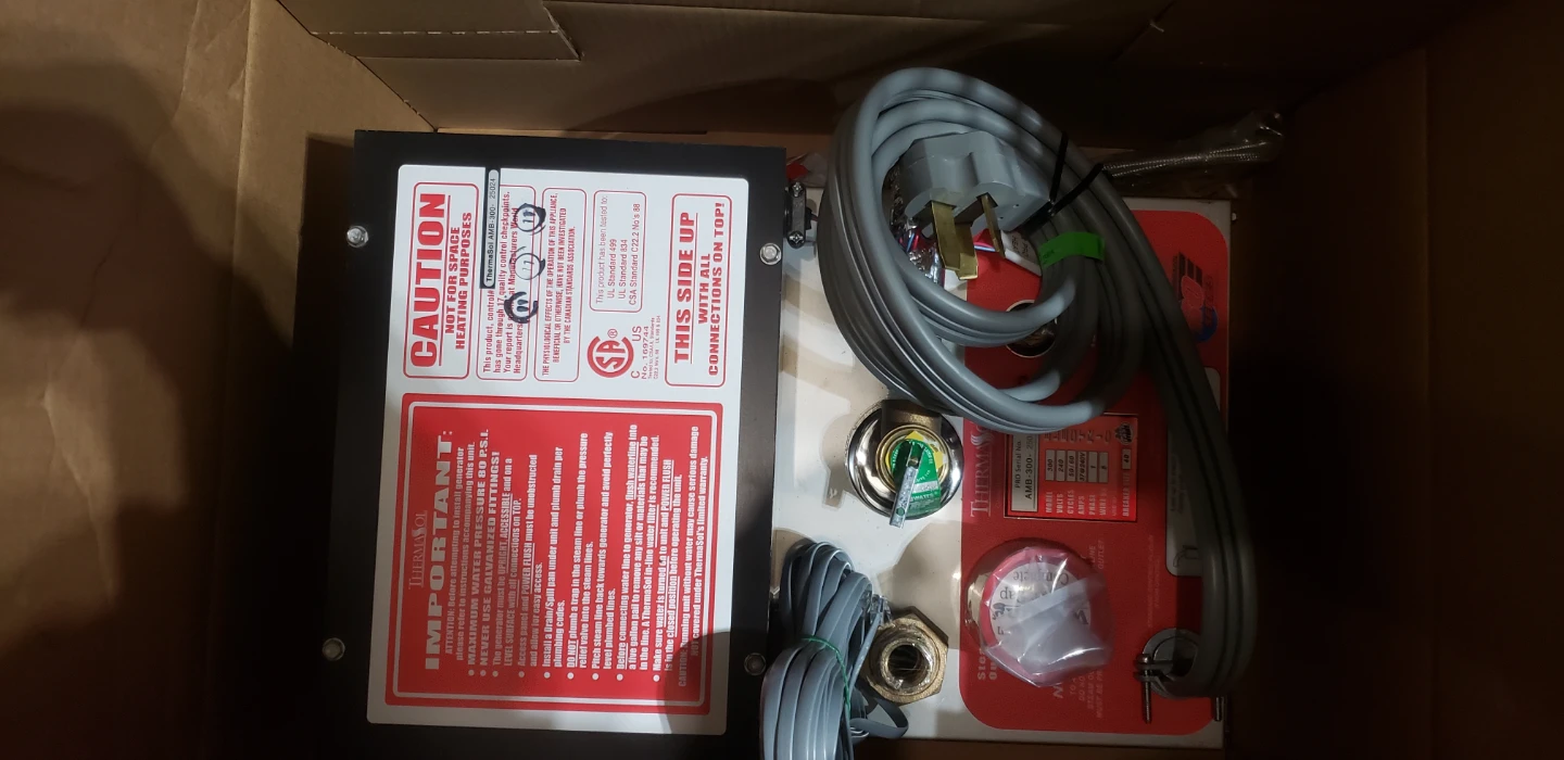 Thermasol Pro Residencial Series Steam Shower System  $4200 OBO - photo 3