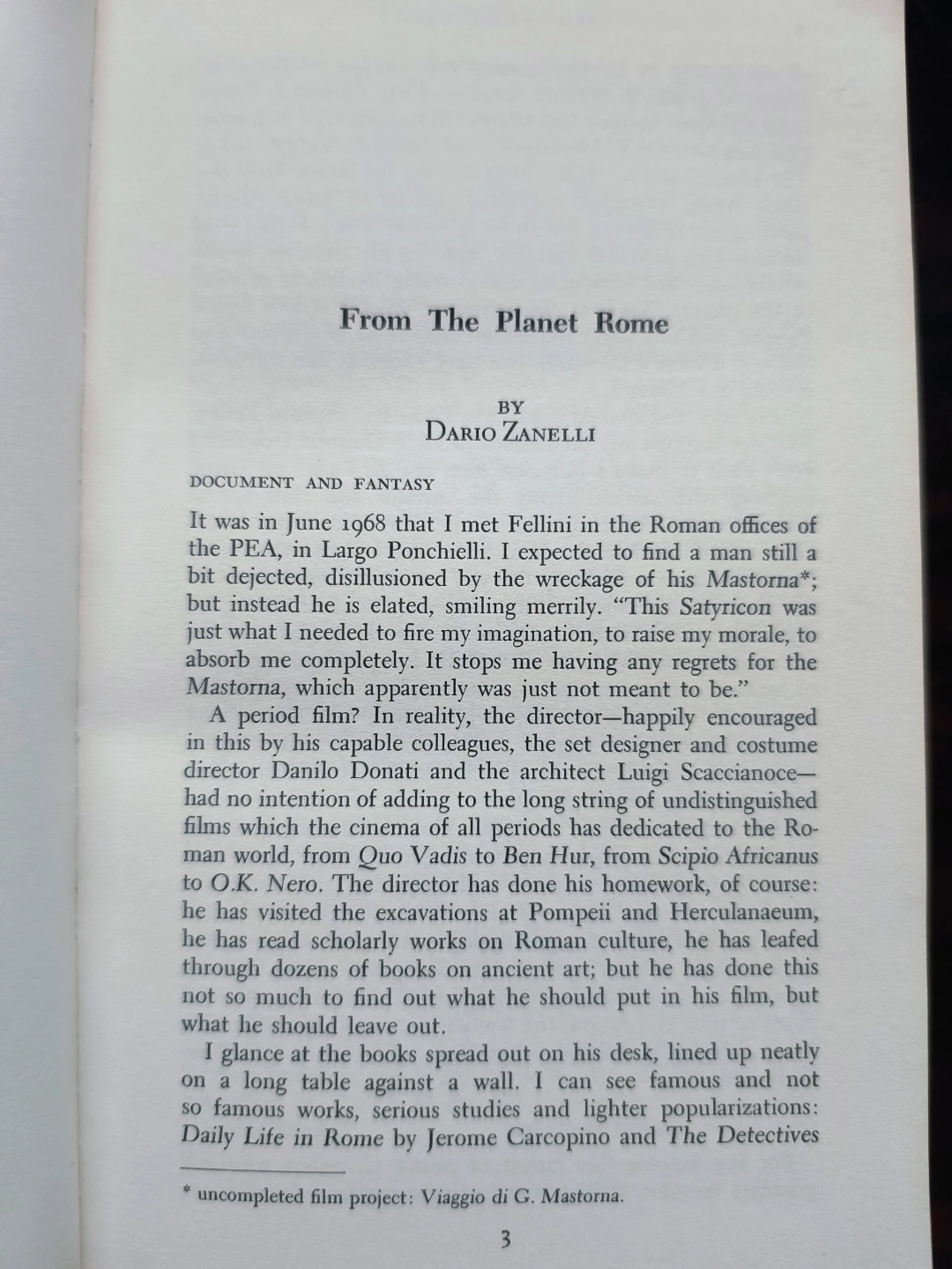 Fellini's Satyricon Book, first edition, 1970, great condition - photo 5
