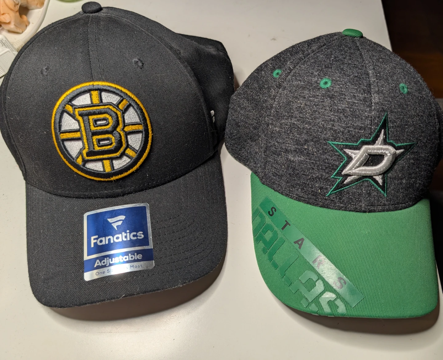 NHL baseball caps