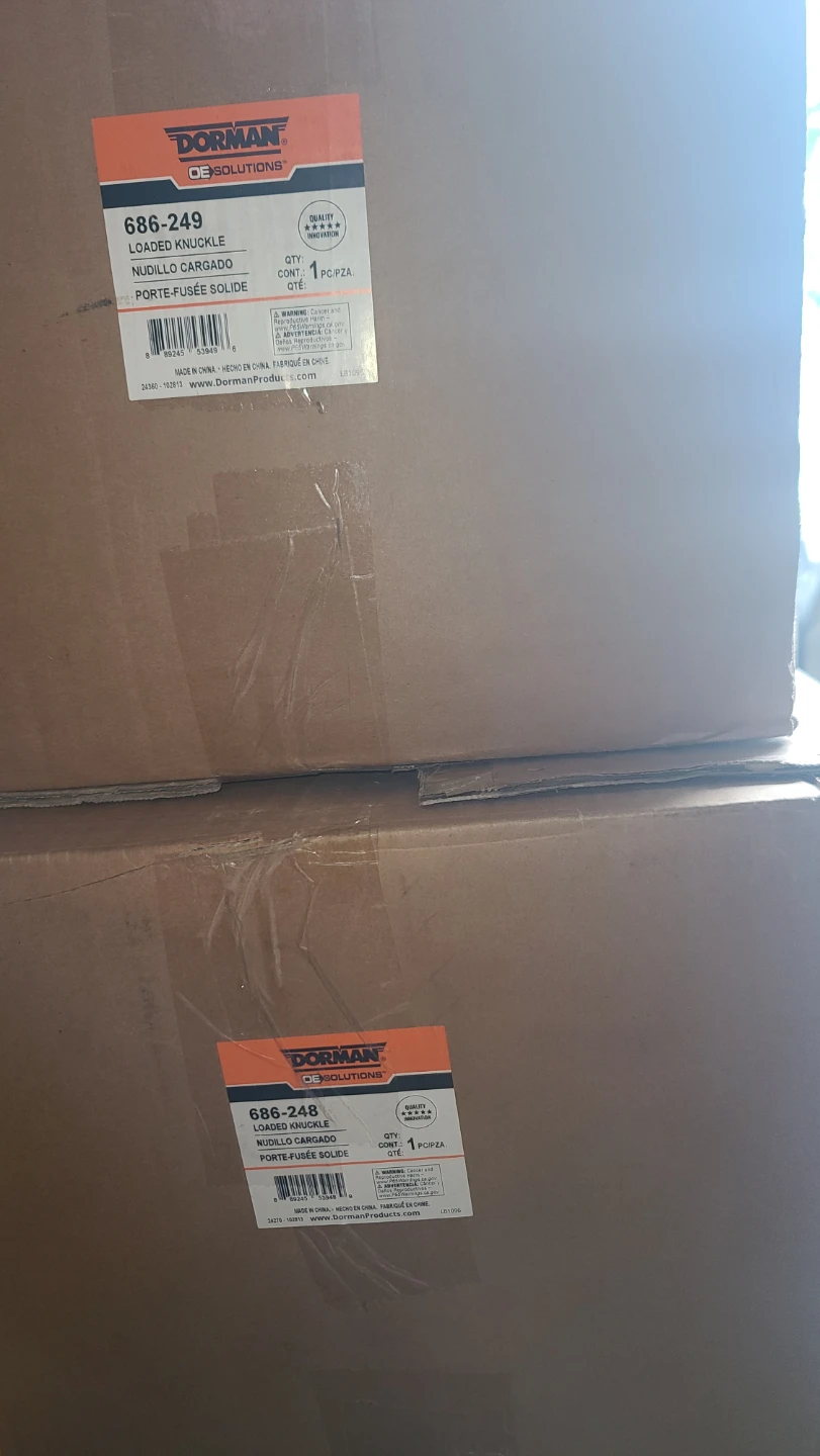 Dorman Loaded Knuckle 686-249 & 686-248