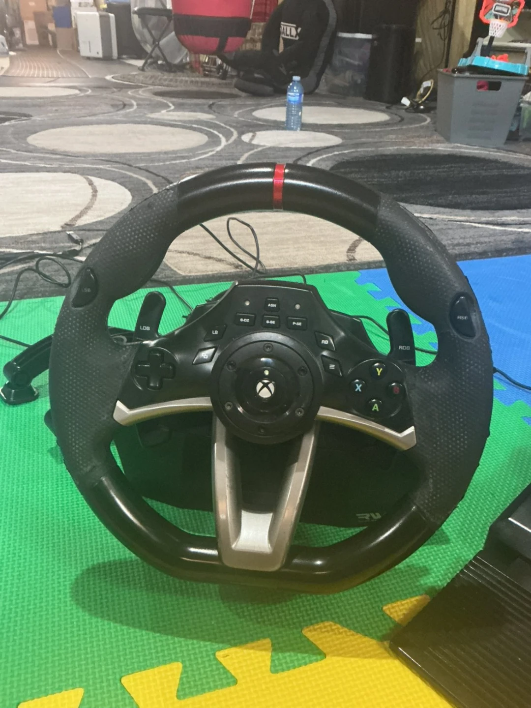 $100 LESS THAN RETAIL Hori Racing Wheel Overdrive with Pedals