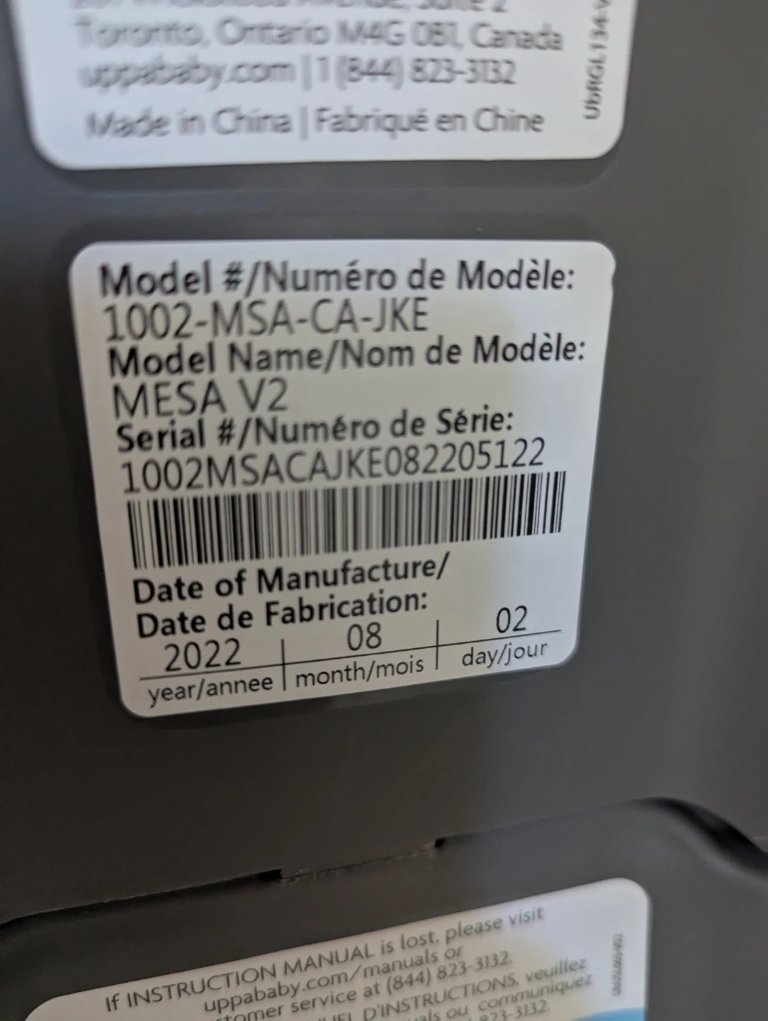 UPPAbaby MESA V2 Infant Car Seat - photo 4