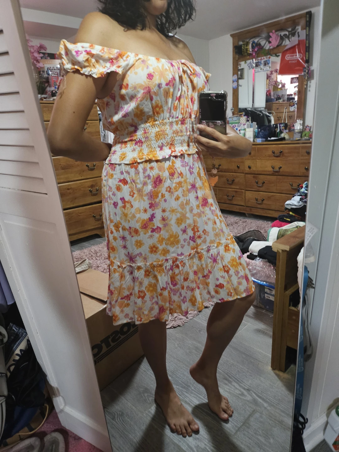 Wild Fable Floral Print - Sweet & Sunny Floral Mini Dress - photo 2