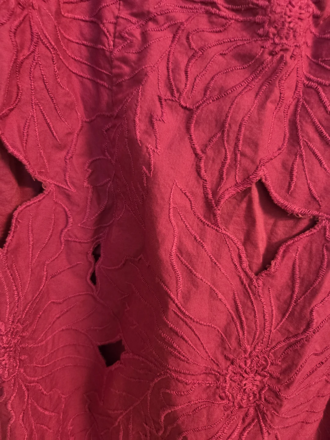Pink Floral Cut-Out Mini Dress H+M - photo 2