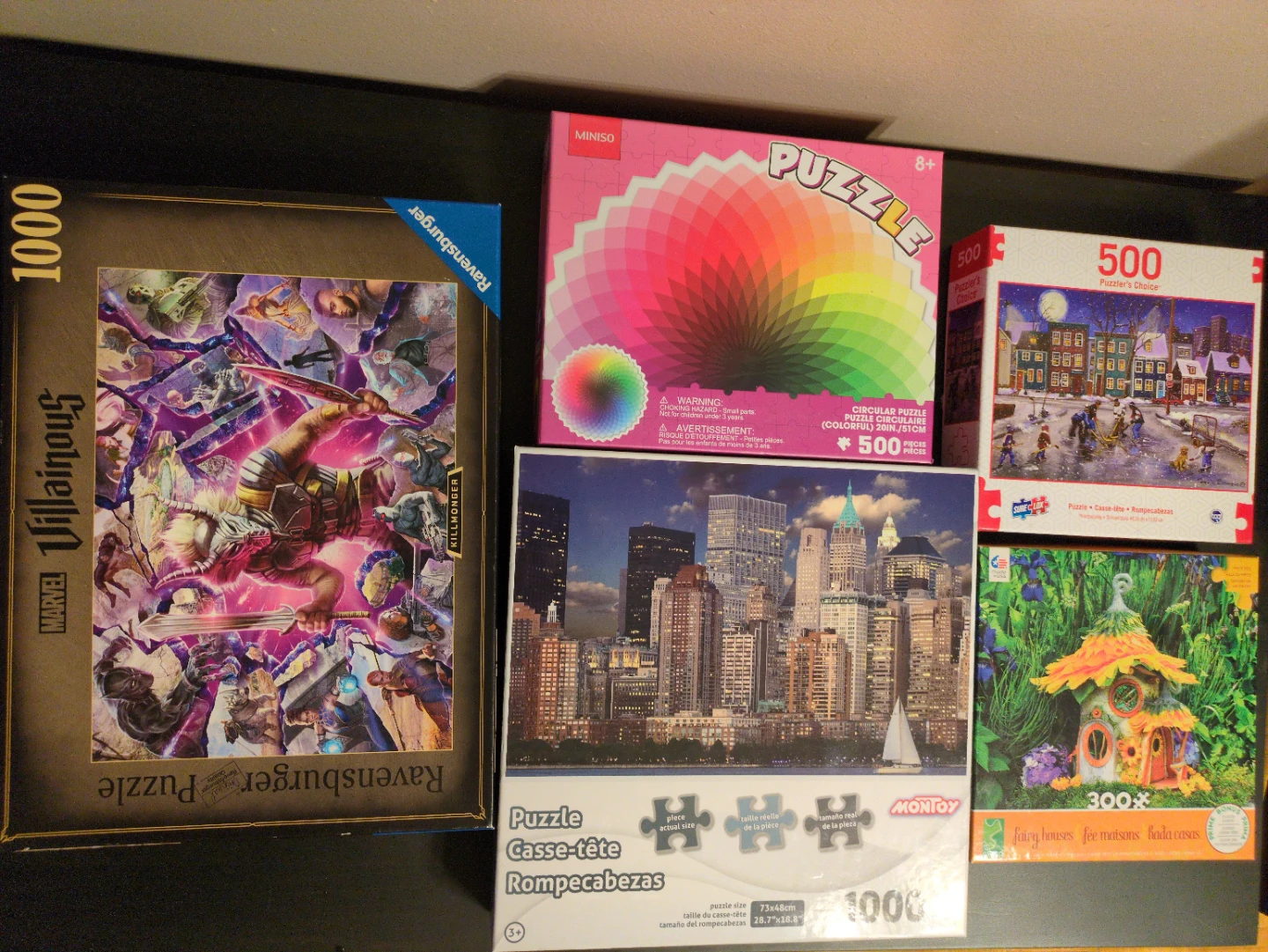 Puzzles Lot - Prices Vary